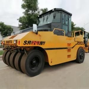 Shantui Vibration Asphalt Compactor Roller 26 Ton Hydraulic Tyre Vibratory Road Roller