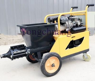 Cement Mortar Spraying Pump with Cement Mortar Mixer