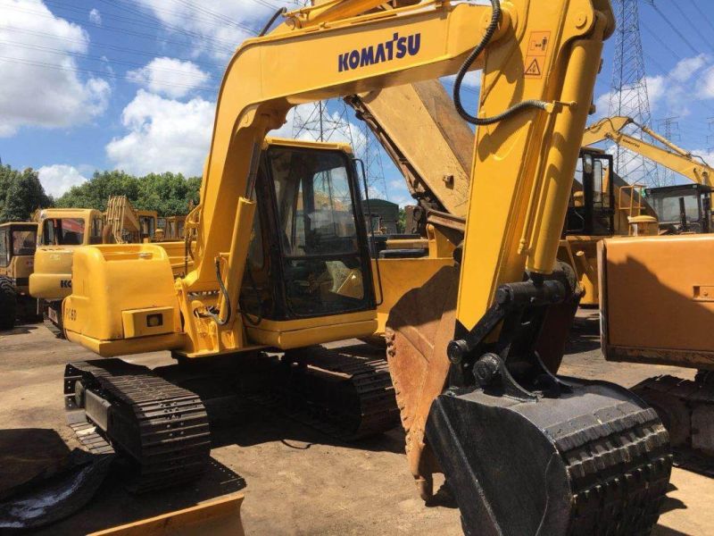 Nice Condition Japan Origin Used Komatsu PC60-7 6t Crawler Mini Excavator