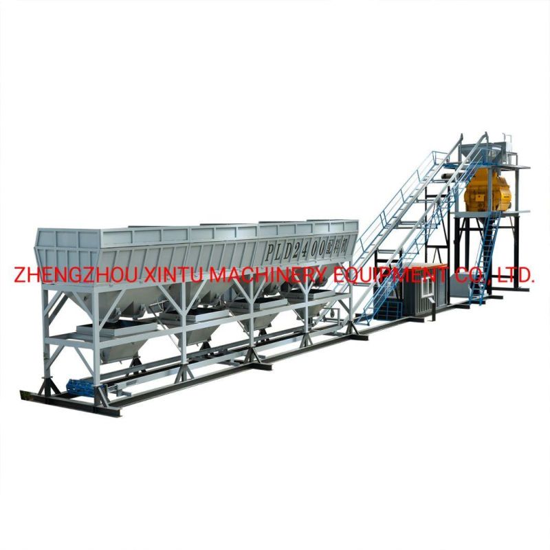 Twin Shaft Js1000 1m3 Volume Cement Mixer
