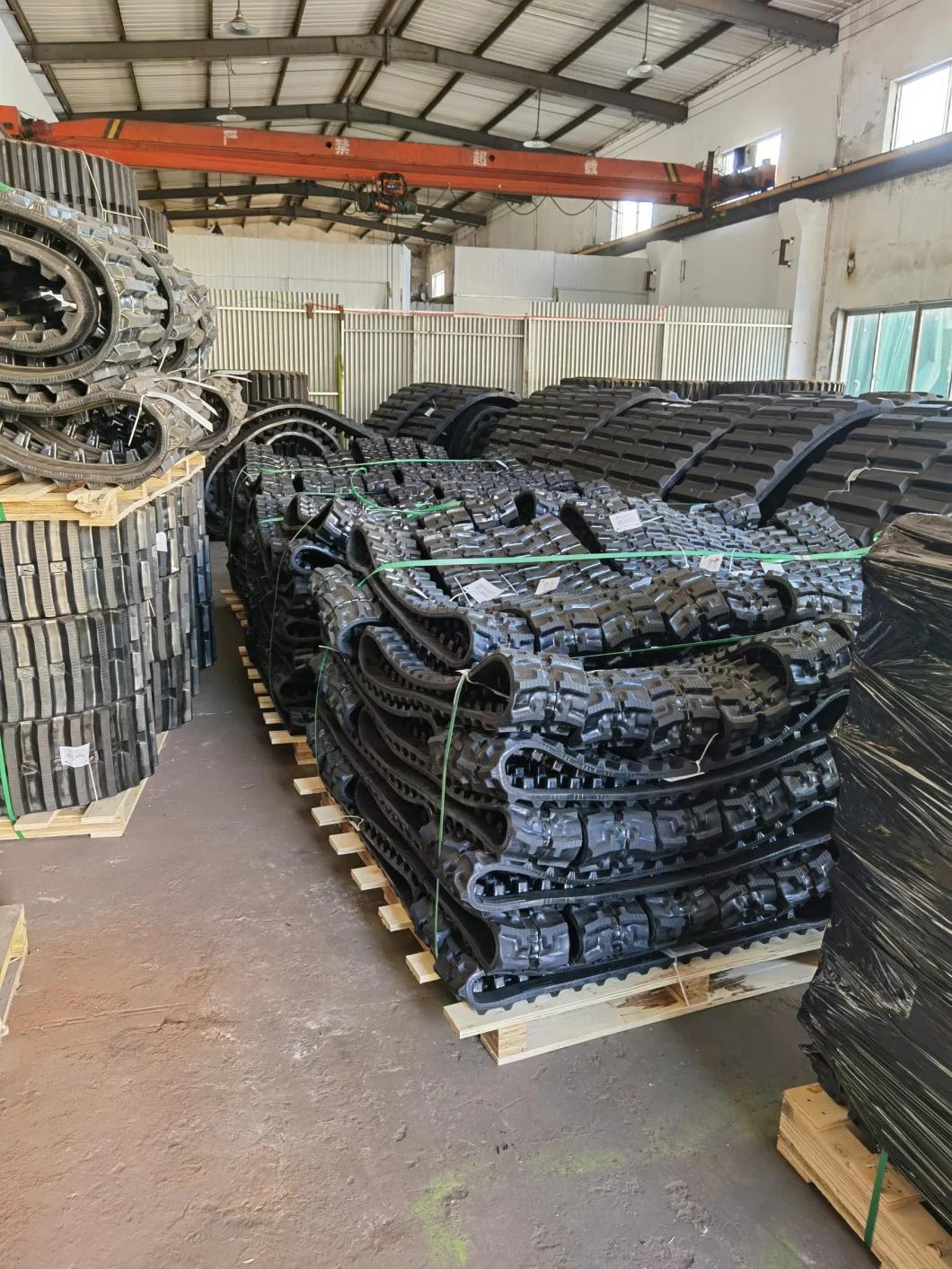 Rubber Track System/Assembly for Tractor, Bulldozer, Motorbike with Payload 800kg