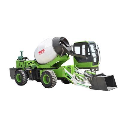 Diesel New Huaya China Self-Loading Concrete Mixer Truck with CE