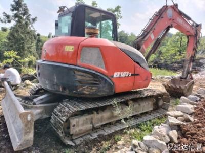 Used Kubota Kx183-3 Excavator with Good Condition 8 Tons Machine Cheap for Sale Japan Original