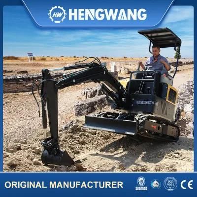CE 1.5 Ton 2 Ton Direct Crawler Small Digger with EPA