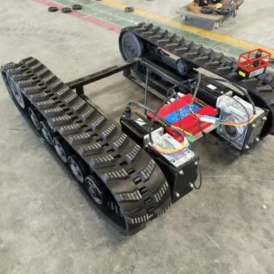 Rubber Track Undercarriage Chassis Dp-Lw-250 with 1 Ton Load Weight