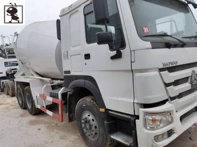 Second-Hand Mixer 10 Wheels 12 Cubic Concrete Mixer Truck