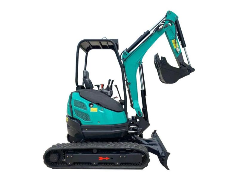 Rdt-25 2.5ton Hot Sale China Micro New Garden Deisel Farm Home Crawler Digger Machine Price with Rubber Track Mini Excavator/Bagger 0.6/0.8/1/1.5ton