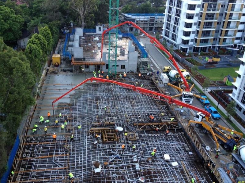 Famous Brand 28m Concrete Pump Placing Boom