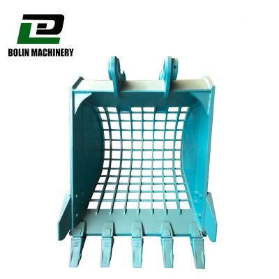 Hot Sale Excavator Heavy Duty Bucket Kobelco Skeleton Screening Bucket