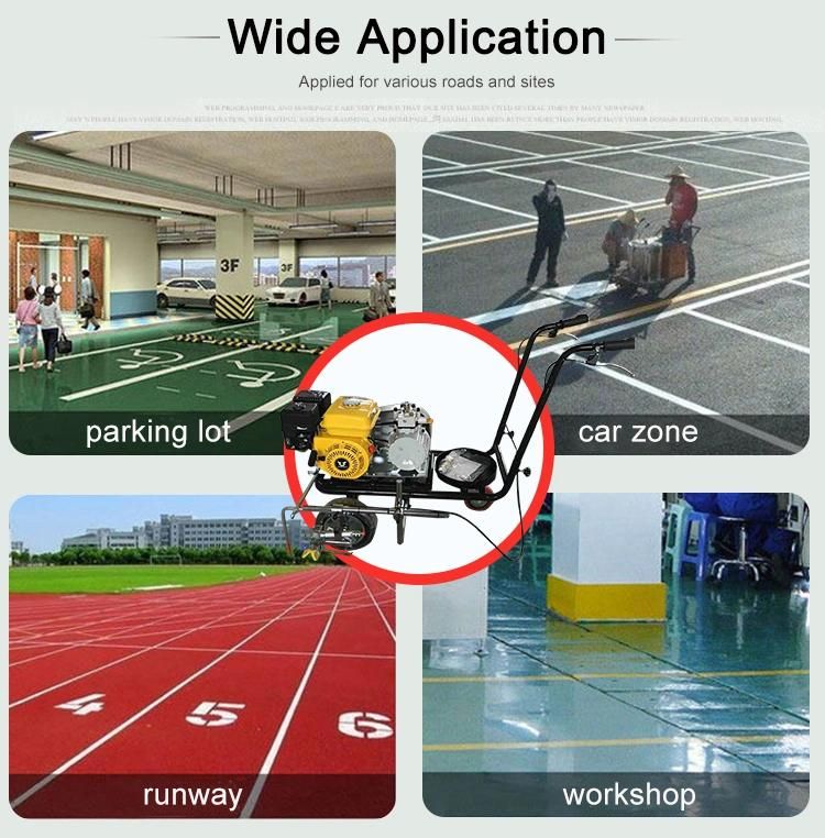 Manual Thermoplastic Road Marking Machine Cold Paints for Road