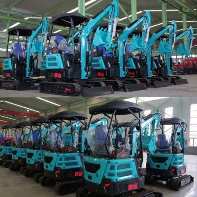 Mini Excavator Hydraulic Crawler 1.5 Ton Small Excavator Mini Excavator
