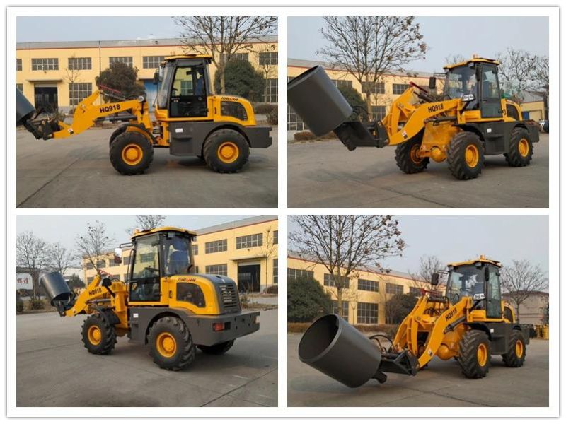 China Factory CE Certificated with Cummins Engine Articulated Mini Loader