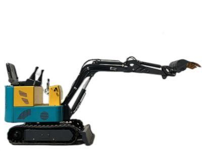 0.8 1.0 2 Ton Electric Hydraulic Micro Small Crawler 1 Ton Mini Digger Bagger Mini Excavator