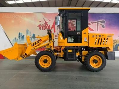 Zl08 800kg China Articulated Mini Small Compact Front End Wheel Loader with CE