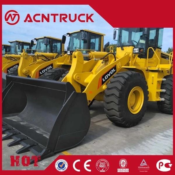 China Lovol Brand Foton 5kg 3m3 162kw Wheel Loader in Peru