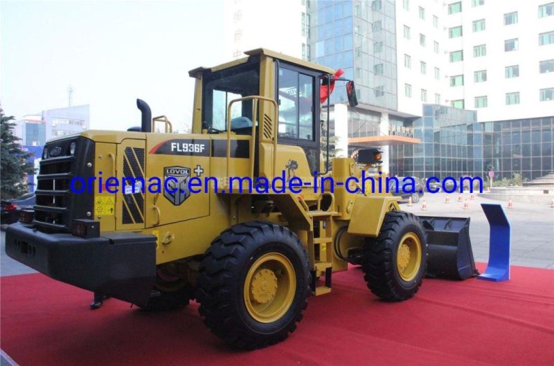 Lovol 2cbm 3ton Bucket Wheel Loader FL936h Front Loader for Sale