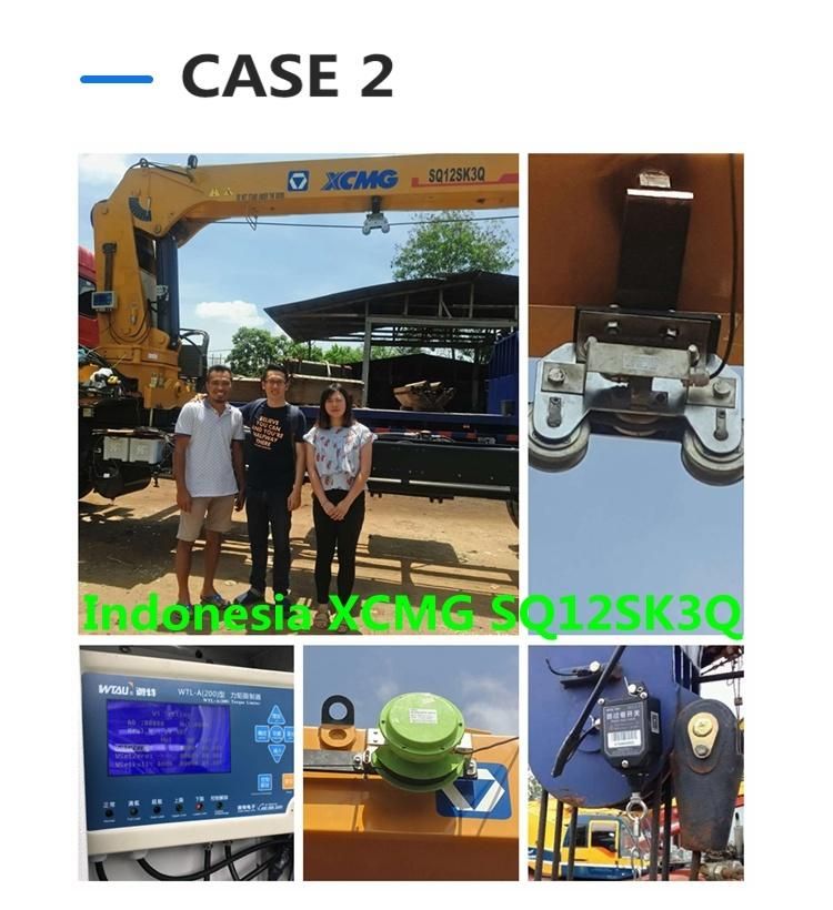 Automatic Safe Load Indicator for 12t Unic Boom Truck Cranes