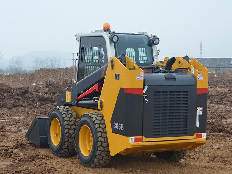Liugong 375b Mini 865kg 0.45cbm Wheel Skid Steer Loader Price