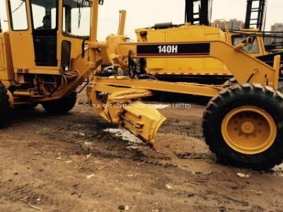 Cheap Cat Motor Grader 140h with Good Working Condition Cat Grader 140g, 140K Also Available