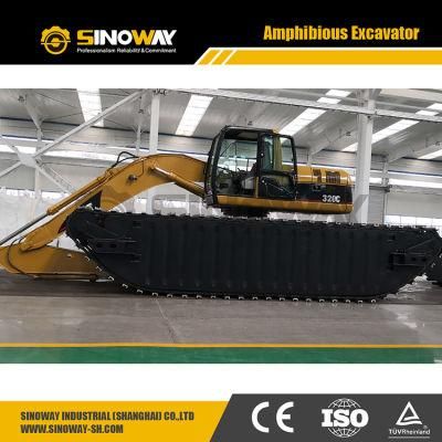 Used Cat320 Swamp Buggy with 6060t6 Aluminum Alloy Track Cleats