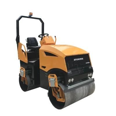 High Efficiency Ride on Road Roller Price 3t