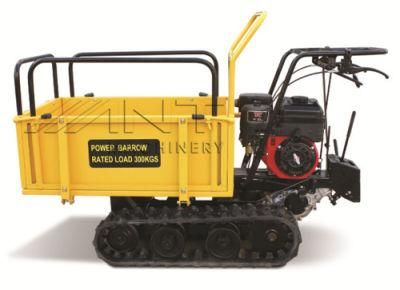 Self-Propelled Crawler Driven Mini Dumper with Ce By300c