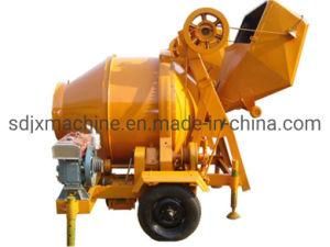 Jzc350d Low Price Construction Equipment Skip Hoist Bucket Diesel Engine Concrete Mixer