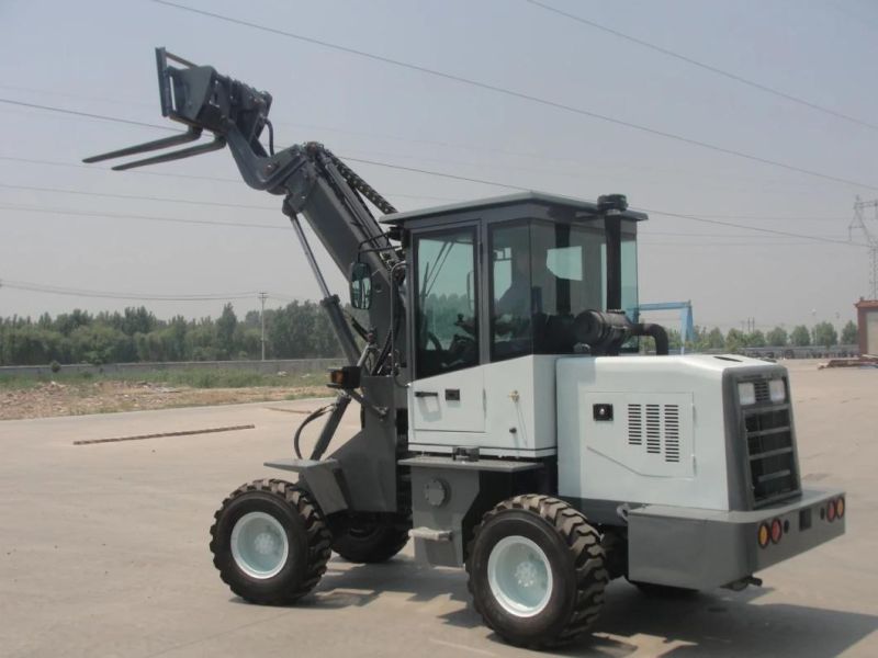 Articulated Telescopic Extend Arm Small Wheel Loader