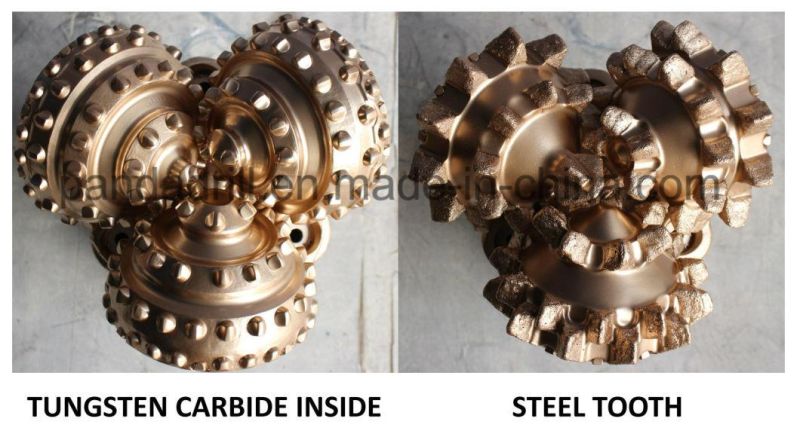 API Standard 12 1/4" IADC 537 Tricone Bit Rock Drilling Bit