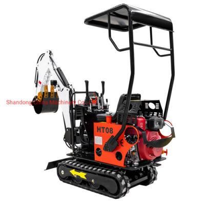 Chinese Supply Shandong Hightop Group Earthmoving Machinery Gasoline Diesel Engine Bagger