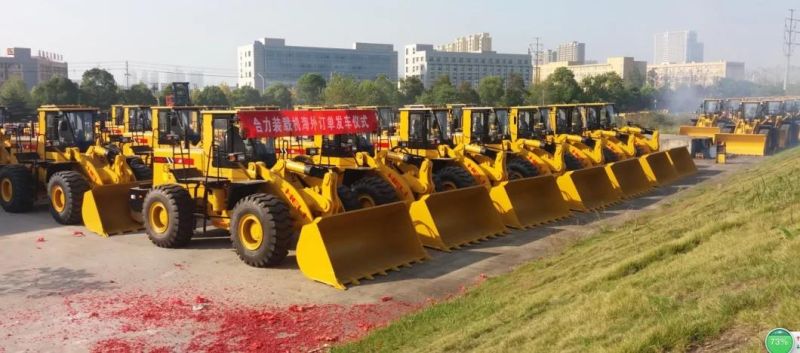 New Model Heli 5t 3.0m3 Agricultural Construction Machinery Heavy Duty Front Mini Wheel Loader Zl50eii