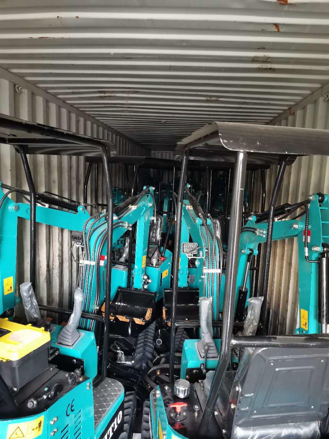 Chinese Wholesaler 1 Ton Small Mini Digger for Sale