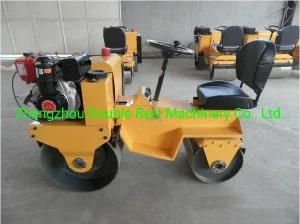 Small Hydraulic Vibratory Road Roller Walking Heavy Double Wheel Roller