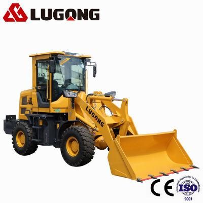 Easy Maintenance Small Front End Wheel Loader with Wechai Engine Mini Bucket Wheel Loader