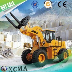High Quality 23 Ton Front End Mining Block Wheel Forklift Loader for Sale