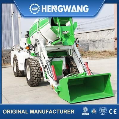 Small Truck Rotary Chassis Concrete Mixer