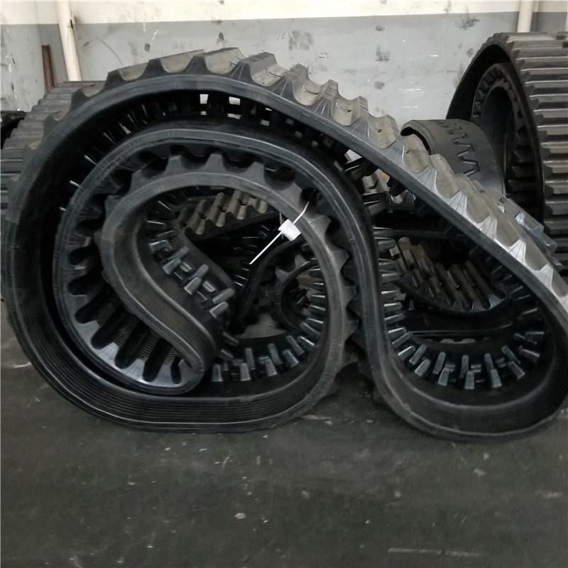 Rubber Track 650*125*80 for Cg70 Dumper Undercarriage