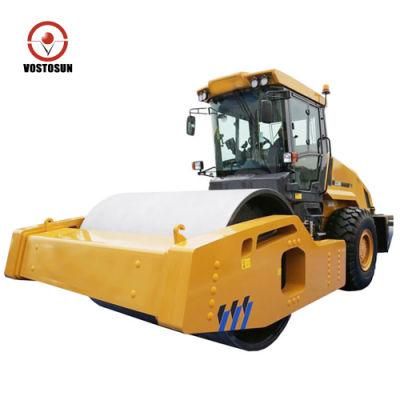 Top Quality Hydraulic Vibrating 6ton Road Roller Single Steel Wheel Compacting Machinery Sold at a Low Price