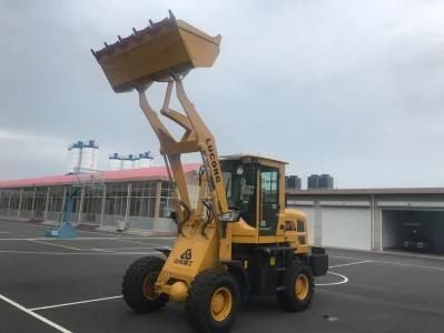 Lugong Agriculture Machinery Equipment Front Wheel Loader for Farms
