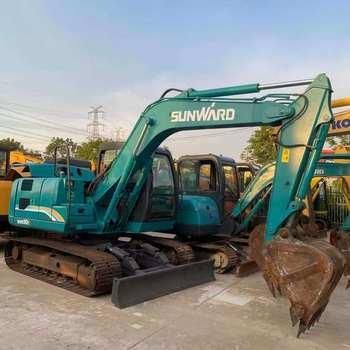Discount Used Excavator Sunward Swe90 Small Hydraulic Excavator