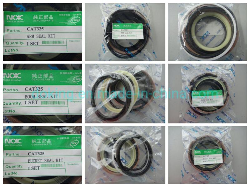Excavator Hydraulic Cylinder Boom, Arm, Bucket Seal Kit PC240-7