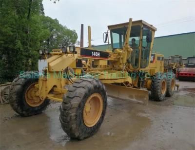 Used Caterpillar 140H Motor Grader Construction Machinery