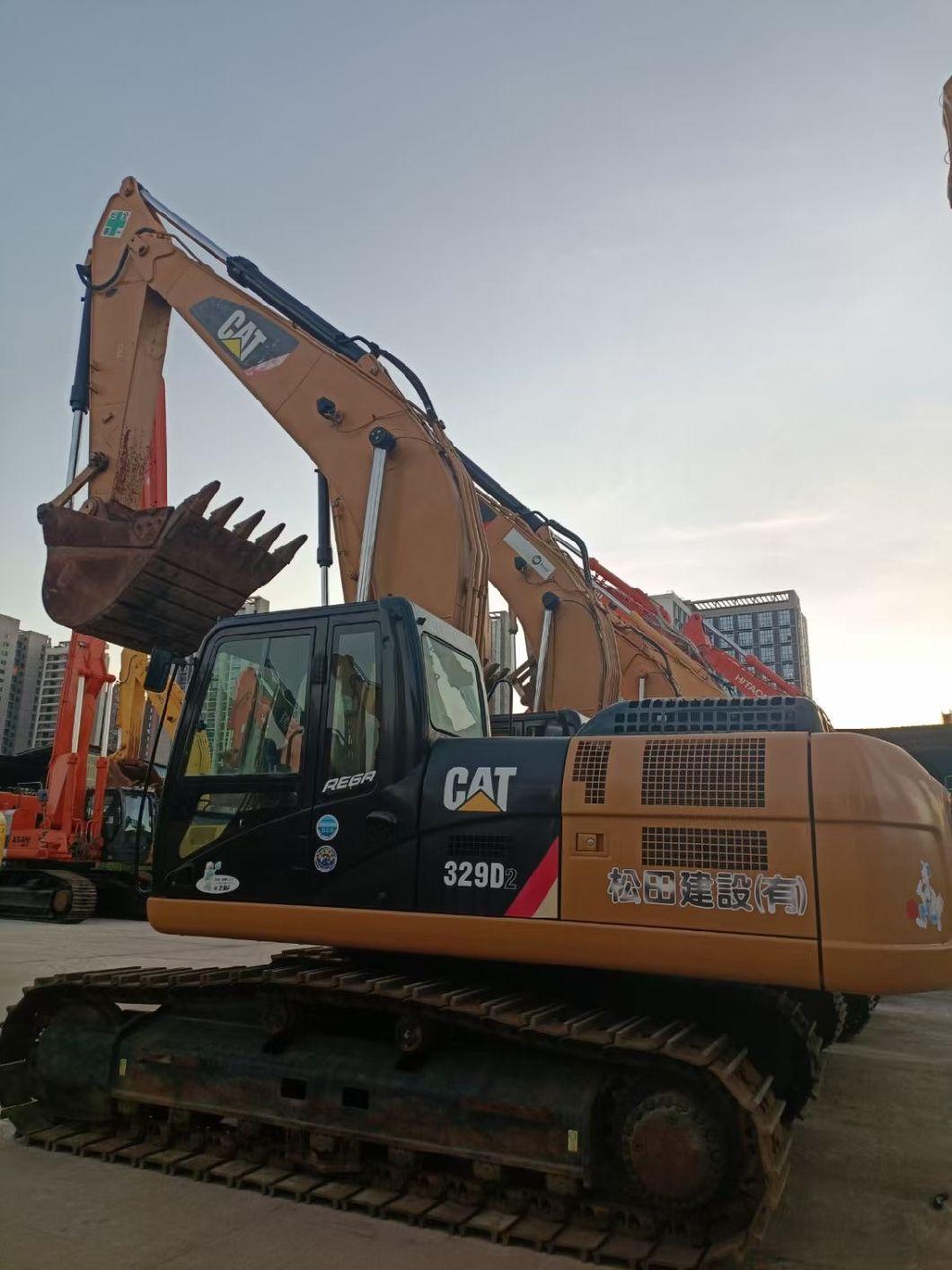 Used 30 Ton Cat 329d2 Cat 320/320d/320dl/320gc/320b/323/324/326D/329/330/336D2/336e/320e Crawler Excavator Excavadora Usada Excavatrice Sale Price