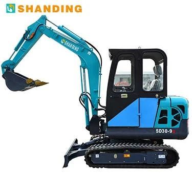 CE EPA Free Shipping China Hot Sale New Small Hydraulic Excavators Mini Excavator Digger 1 Ton 2 Ton 3 Ton Bagger Cheap Price Excavator