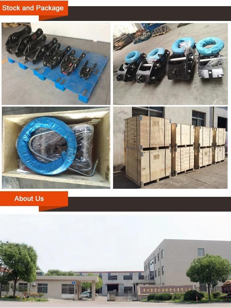 Ray Hydraulic Quick Hitch for Various Excavator