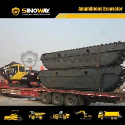 New China Amphibious Excavator Undercarriage Pontoon for Sale