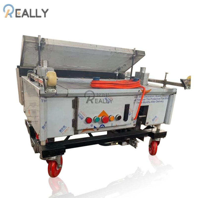 Automatic Wall Cement Plaster Finishing Machine Portable Wall Plastering Polisher Wet Cement Smoothing Surface Grinding Machine