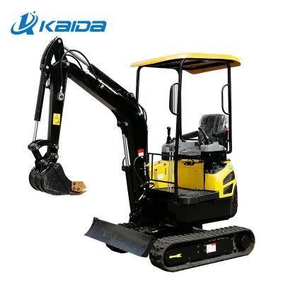 2 Ton New Mini Excavator Small Excavator and Accessories Custom Manufacturer