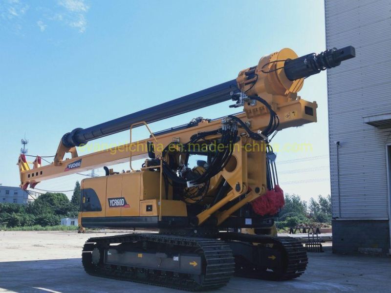 600~1200mm Diameter Small Rotary Drilling Rig Ycr60d with Max Depth 28m