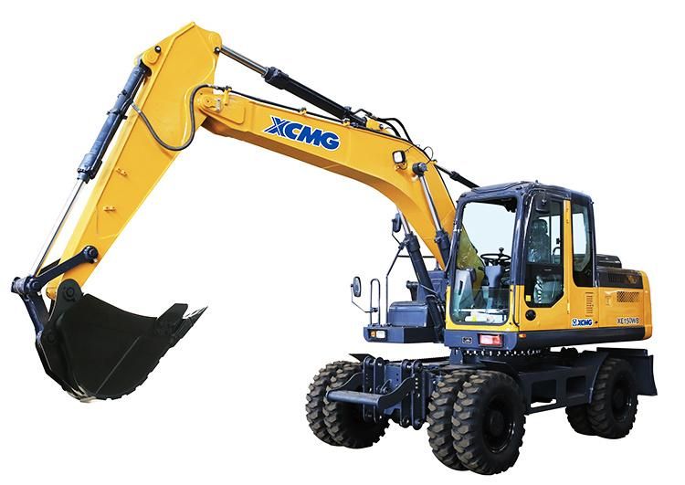 XCMG Xe150W 15ton Wheel Excavator (More Models for Sale)